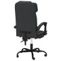 Black synthetic leather reclining office chair by vidaXL, Office chairs - Ref: Foro24-349733, Price: 129,54 €, Discount: %