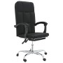 Silla de oficina reclinable cuero sintético negro de vidaXL, Sillas de oficina - Ref: Foro24-349639, Precio: 92,77 €, Descuen...