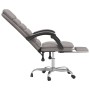 Reclining office chair with massage taupe gray fabric by vidaXL, Office chairs - Ref: Foro24-349723, Price: 116,89 €, Discoun...