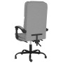 Light Gray Fabric Massage Reclining Office Chair by vidaXL, Office chairs - Ref: Foro24-349675, Price: 133,84 €, Discount: %