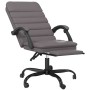 Silla de oficina reclinable masaje cuero sintético gris de vidaXL, Sillas de oficina - Ref: Foro24-349729, Precio: 90,56 €, D...