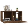 TV furniture 4 units oak brown plywood 60x30x30 cm by vidaXL, TV Furniture - Ref: Foro24-3120205, Price: 136,99 €, Discount: %