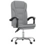 Silla de oficina reclinable de tela gris claro de vidaXL, Sillas de oficina - Ref: Foro24-349695, Precio: 92,90 €, Descuento: %