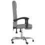 Silla de oficina reclinable de tela gris claro de vidaXL, Sillas de oficina - Ref: Foro24-349695, Precio: 92,90 €, Descuento: %