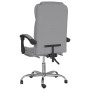 Silla de oficina reclinable de tela gris claro de vidaXL, Sillas de oficina - Ref: Foro24-349695, Precio: 92,90 €, Descuento: %