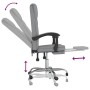 Silla de oficina reclinable de tela gris claro de vidaXL, Sillas de oficina - Ref: Foro24-349695, Precio: 92,90 €, Descuento: %