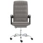 Silla de oficina reclinable de tela gris taupé de vidaXL, Sillas de oficina - Ref: Foro24-349645, Precio: 110,99 €, Descuento: %