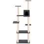 Cat scratcher with dark gray sisal posts 153 cm by vidaXL, Cat furniture - Ref: Foro24-171638, Price: 63,99 €, Discount: %