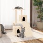 Cat scratching post with cream sisal posts 82 cm by vidaXL, Cat furniture - Ref: Foro24-171663, Price: 46,69 €, Discount: %