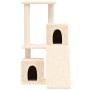 Cat scratching post with cream sisal posts 82 cm by vidaXL, Cat furniture - Ref: Foro24-171663, Price: 46,69 €, Discount: %