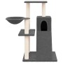 Cat scratching post with dark gray sisal posts 82 cm by vidaXL, Cat furniture - Ref: Foro24-171668, Price: 49,21 €, Discount: %