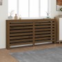 Solid pine wood radiator cover honey brown 169x19x84 cm by vidaXL, Accessories for heating radiators - Ref: Foro24-822609, Pr...