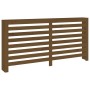 Solid pine wood radiator cover honey brown 169x19x84 cm by vidaXL, Accessories for heating radiators - Ref: Foro24-822609, Pr...