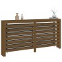 Solid pine wood radiator cover honey brown 169x19x84 cm by vidaXL, Accessories for heating radiators - Ref: Foro24-822609, Pr...