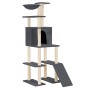 Cat scratching post with dark gray sisal posts 166 cm by vidaXL, Cat furniture - Ref: Foro24-171683, Price: 81,01 €, Discount: %