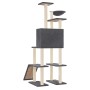 Cat scratching post with dark gray sisal posts 166 cm by vidaXL, Cat furniture - Ref: Foro24-171683, Price: 81,01 €, Discount: %