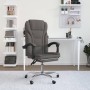 Silla de oficina reclinable de tela gris oscuro de vidaXL, Sillas de oficina - Ref: Foro24-349696, Precio: 114,66 €, Descuent...