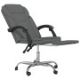 Silla de oficina reclinable de tela gris oscuro de vidaXL, Sillas de oficina - Ref: Foro24-349696, Precio: 114,66 €, Descuent...