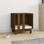 Cama para perros madera maciza pino marrón miel 50x40x52 cm de vidaXL, Casetas para perros - Ref: Foro24-822474, Precio: 67,9...