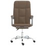 Silla de oficina reclinable de tela marrón de vidaXL, Sillas de oficina - Ref: Foro24-349636, Precio: 108,08 €, Descuento: %