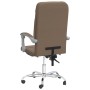 Brown Fabric Reclining Office Chair by vidaXL, Office chairs - Ref: Foro24-349636, Price: 108,08 €, Discount: %