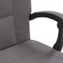 Silla de oficina reclinable cuero sintético gris de vidaXL, Sillas de oficina - Ref: Foro24-349641, Precio: 81,47 €, Descuent...