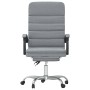 Light Gray Fabric Massage Reclining Office Chair by vidaXL, Office chairs - Ref: Foro24-349725, Price: 100,78 €, Discount: %