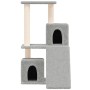 Rascador para gatos con postes de sisal gris claro 82 cm de vidaXL, Mobiliario para gatos - Ref: Foro24-171664, Precio: 41,85...