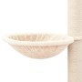 Rascador para gatos con postes de sisal color crema 94,5 cm de vidaXL, Mobiliario para gatos - Ref: Foro24-171639, Precio: 50...