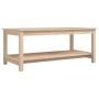 Solid pine wood coffee table 110x55x45 cm by vidaXL, Coffee table - Ref: Foro24-822272, Price: 97,16 €, Discount: %