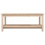 Solid pine wood coffee table 110x55x45 cm by vidaXL, Coffee table - Ref: Foro24-822272, Price: 97,16 €, Discount: %