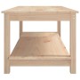 Solid pine wood coffee table 110x55x45 cm by vidaXL, Coffee table - Ref: Foro24-822272, Price: 97,16 €, Discount: %