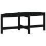 Solid black pine wood coffee table 118x63x45 cm by vidaXL, Coffee table - Ref: Foro24-822321, Price: 53,72 €, Discount: %