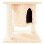 Cat scratching post with cream sisal posts 37 cm by vidaXL, Cat furniture - Ref: Foro24-171654, Price: 33,78 €, Discount: %