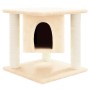 Cat scratching post with cream sisal posts 37 cm by vidaXL, Cat furniture - Ref: Foro24-171654, Price: 33,78 €, Discount: %