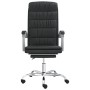 Black synthetic leather reclining office chair by vidaXL, Office chairs - Ref: Foro24-349653, Price: 89,65 €, Discount: %