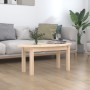 Solid pine wood coffee table 80x40x35 cm by vidaXL, Coffee table - Ref: Foro24-822347, Price: 38,41 €, Discount: %