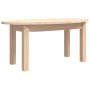 Solid pine wood coffee table 80x40x35 cm by vidaXL, Coffee table - Ref: Foro24-822347, Price: 38,41 €, Discount: %