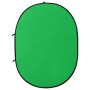 Oval 2-in-1 green and blue photography backdrop 200x150 cm by vidaXL, Money - Ref: Foro24-190250, Price: 57,60 €, Discount: %