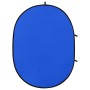 Oval 2-in-1 green and blue photography backdrop 200x150 cm by vidaXL, Money - Ref: Foro24-190250, Price: 57,60 €, Discount: %