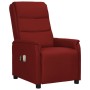 Sillón de masaje eléctrico cuero sintético rojo tinto de vidaXL, Sillones de masaje eléctricos - Ref: Foro24-3098609, Precio:...