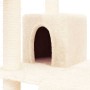 Cat scratching post with cream sisal posts 83 cm by vidaXL, Cat furniture - Ref: Foro24-171651, Price: 52,70 €, Discount: %