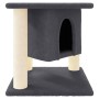 Cat scratching post with dark gray sisal posts 37 cm by vidaXL, Cat furniture - Ref: Foro24-171656, Price: 32,91 €, Discount: %