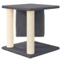 Cat scratching post with dark gray sisal posts 37 cm by vidaXL, Cat furniture - Ref: Foro24-171656, Price: 32,91 €, Discount: %