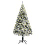 Árbol de Navidad artificial verde con luces y nieve 240 cm de vidaXL, Arboles de navidad - Ref: Foro24-3077769, Precio: 207,3...