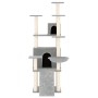 Cat scratching post with light gray sisal posts 154 cm by vidaXL, Cat furniture - Ref: Foro24-171691, Price: 65,57 €, Discoun...