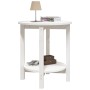 Solid white pine wood coffee table Ø55x60 cm by vidaXL, Coffee table - Ref: Foro24-822353, Price: 65,22 €, Discount: %