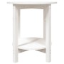 Mesa de centro de madera maciza de pino blanco Ø55x60 cm de vidaXL, Mesas de centro - Ref: Foro24-822353, Precio: 65,22 €, De...