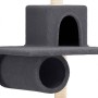 Cat scratching post with dark gray sisal posts 168 cm by vidaXL, Cat furniture - Ref: Foro24-171701, Price: 90,42 €, Discount: %