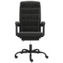 Silla de oficina reclinable terciopelo negro de vidaXL, Sillas de oficina - Ref: Foro24-349652, Precio: 119,99 €, Descuento: %